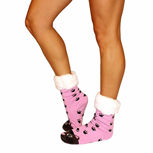 Algopix Similar Product 6 - The Woolly Sock Co Slipper Socks for