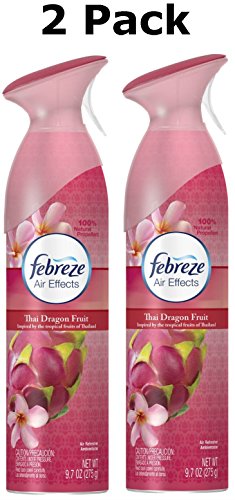 Febreze Air Effects Thai Dragon Fruit Air Freshener Spray, 9.7 Oz (2 Pack)