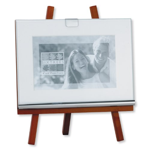 

Sixtrees Easel Frame, 4 by 6-Inch, Walnut