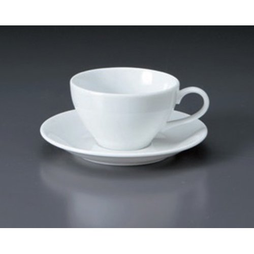 

Cup And Saucer utw656-25-654 [6 x 0.8 inch] Japanece ceramic Maxim (especially white porcelain) combined C / S tableware