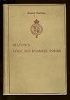 The Lyric and Dramatic Poems of John Milton