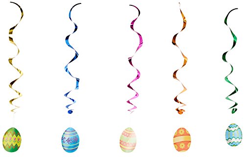 

Beistle Company Mens Easter Egg Whirls Assorted