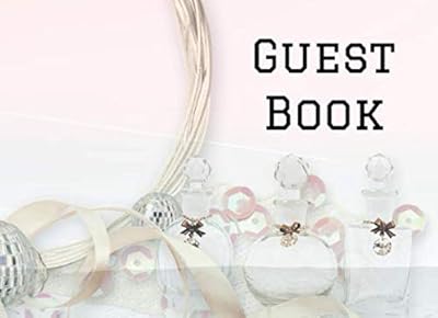 Guest book: Large size 8.25x6” are an excellent way to record your guests favorite moments, messages, thoughts, and wishes.