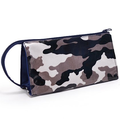 スマート大容量のKidsペンケース 迷彩・グレー 日本製 N5009900