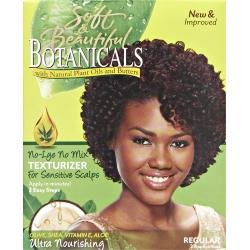 

Soft and Beautiful Botanicals Texturizer for Sensitive Scalp (Regular) ***NEW LOOK***