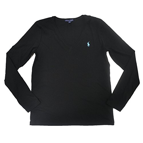 Polo Ralph Lauren Women's Long Sleeve V-Neck T-shirt