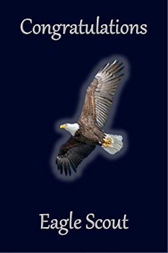 Eagle Scout Congratulations Card: Blue Eagle