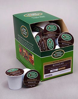 KENYAN AA Extra Bold -- by Green Mountain -- 4 boxes of 24 K-Cups