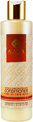 Alaffia - Shea Butter & Coffee Revitalizing Conditioner, 8 Ounces