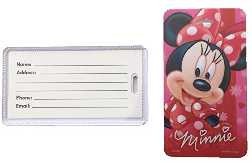 Disney Luggage/ Back Pack ID Tag (Red Minnie)
