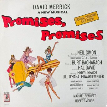 Promises, Promises Original Broadway Cast Album Jerry Orbach, Jill O'Hara, Edward Winter