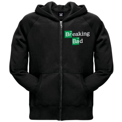 Breaking Bad - Heisenberg Skull Hoodie - Zip Sweatshirt