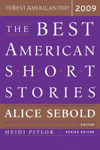 The Best American Short Stories 2009 by Alice Sebold