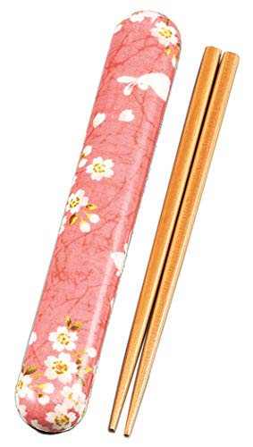 Algopix Similar Product 4 - Chopsticks with Case  Japanese Natural