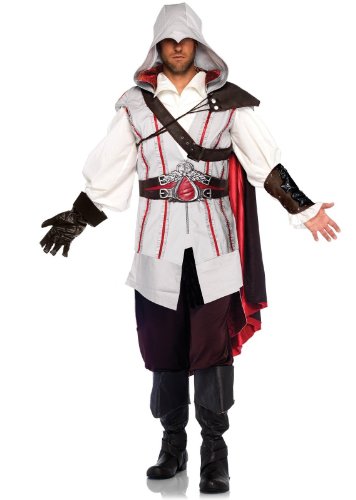 Leg Avenue Men's Assassin's Creed 8 Piece Ezio Deluxe Deluxe Costume Cosplay