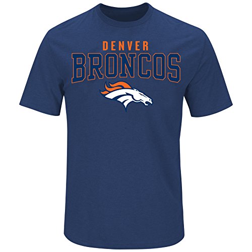 NFL Men's Big & Tall Short Sleeve Heather Screened Tee