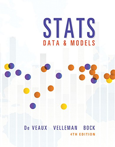 Stats: Data and Models by Richard D De Veaux