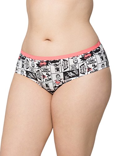Batman Superman Comic Hipster Panty