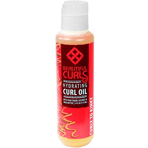 Alaffia - Beautiful Curls - Shea Butter & Coconut Hydrating Curl Oil, 4 Ounces
