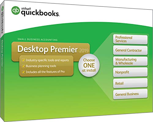 Algopix Similar Product 13 - QuickBooks Desktop Premier 2019 PC