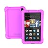 Fire HD 6 Case - Poetic Fire HD 6 Case [Turtle Skin Series] - [Corner/Bumper Protection] [Grip] [Sound-Amplification] Protective Silicone Case for Amazon Kindle Fire HD 6 Purple (3 Year Manufacturer Warranty From Poetic)