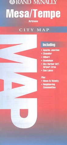 Rand McNally Mesa Tempe Arizona City Map (Folded-Map Series) by Rand McNally and Company