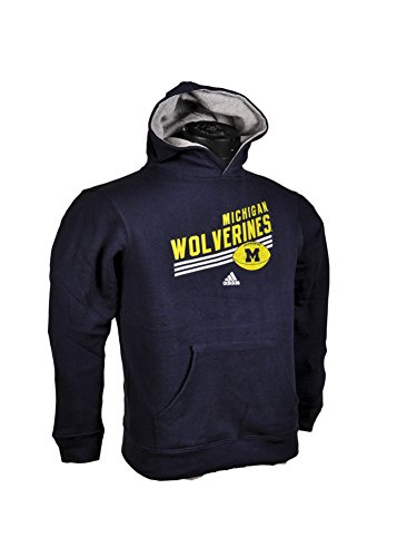 

Michigan Wolverines Kids Hooded Sweatshirt Stripes Up