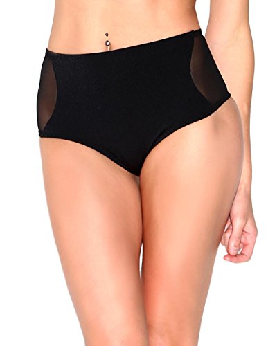 iHeartRaves High Waisted Mesh Rave Booty Shorts