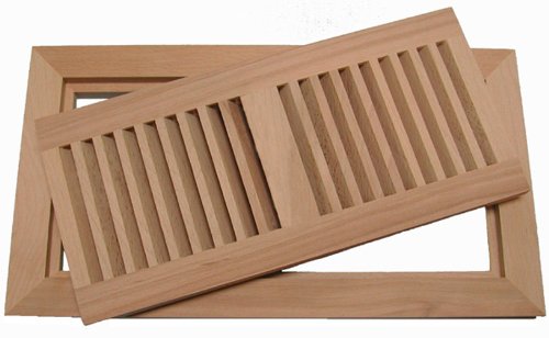 Algopix Similar Product 5 - Domestic Beech Hardwood Floor Vent 4 X