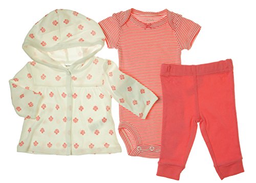 Carter's Baby Girls' 3 Piece Cardigan Set (Baby) - Pink