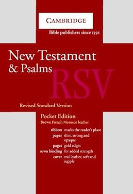 RSV New Testament and Psalms Brown French Morocco Leather RSVNTP3