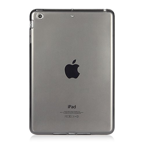 Camiter Cristal Case Scratch-resistant Smart Cover Compatible Soft Back Cover for Ipad Mini 2 (2013 with Retina Display) and Ipad Mini 1 (Ultra Thin- Black)