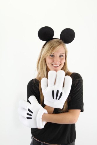 Elope Mickey Mouse Ears and Gloves Set