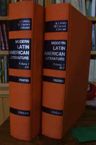 Modern Latin American Literature (A Library of Literary Criticism (Vol. I & II) by David William Foster