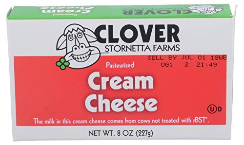 Algopix Similar Product 7 - CLOVER Cream Cheese, 8 OZ