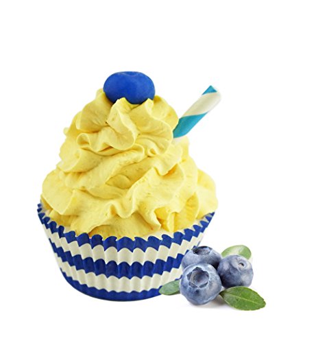 Blueberry Lemonade Cupcake Novelty Soap - Medium - All Natural Soap - Ideal Gift for Any Occasion