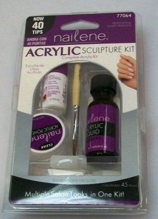 

Nailene Acrylic Sculpture Kit 40 Tips # 77064