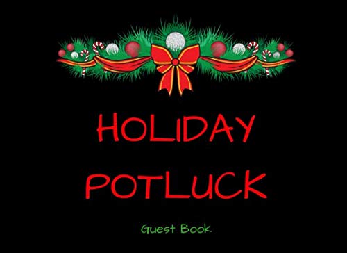 Holiday Potluck Guest Book by 1570 Publishing