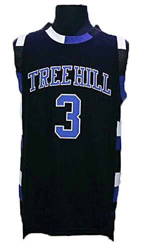 Basketball Jersey RAVENS Basketball Jersey One Tree Hill Jersey #3 Lucas Scott jersey QIUYI-003-2 black M