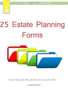 25 Estate Planning Forms: Legal Self-Help Guide