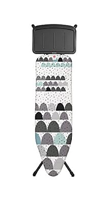 Brabantia 103506 Dunes Table à Repasser B Acier Noir 8 x 45 x 124 cm