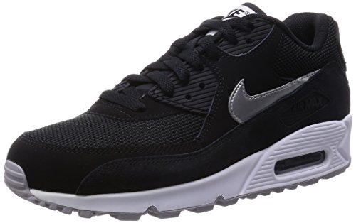 [ナイキ] NIKE AIR MAX 90 ESSENTIAL 537384-047 537384-047(ﾌﾞﾗｯｸ/ﾒﾀﾘｯｸｼﾙﾊﾞｰ/ﾎﾜｲﾄ/ﾌﾗｯﾄｼﾙﾊﾞｰ/9.5)