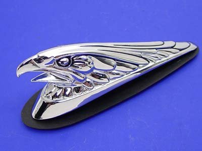 

V-Twin 48-0034 - Eagle Front Fender Tip Ornament Chrome