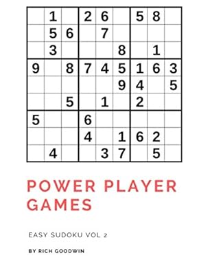 Power Player Games Easy Sudoku Vol 2