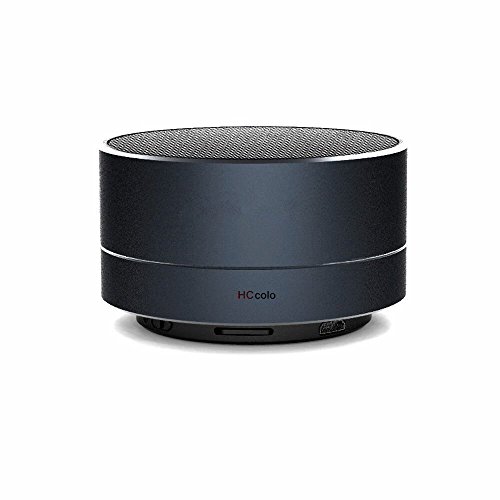 Bluetooth Speaker, Enhanced Bass Wireless Portable Speaker Built in Mic, USB and TF card port, Works for Ipad, Iphone, Samsung, Huawei and Other Music Players