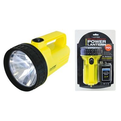 Lloytron Marmm Dual Power Lantern with PJ996 Battery Yellow