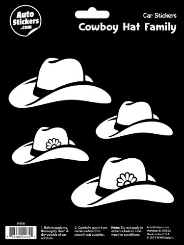 Algopix Similar Product 14 - WMI Designs 10030 Cowboy Hat Family