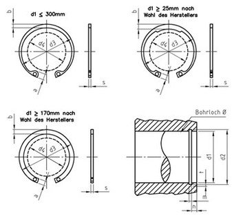 

(2400) DIN 472 M15X1 Retaining rings for bores Stainless Steel Ships FREE in USA by Aspen Fasteners (ASSP0472215)