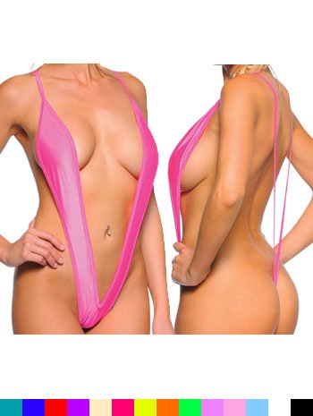 

Revealing Sling Shot Bikini Thong - ONE SIZE