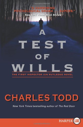 A Test of Wills LP by Charles Todd